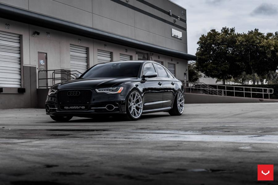  Audi S6 Sedan on Vossen Wheels (VFS6) 2017 года  (фото 4 из 14)